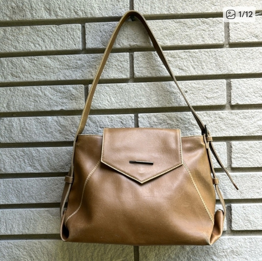 Matt & Nat Vegan Leather Tan Shoulder Bag